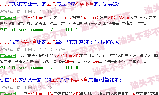 汕头不孕不育医院