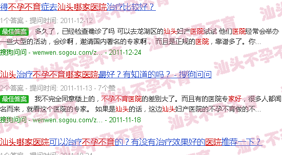 汕头不孕不育医院 哪家好